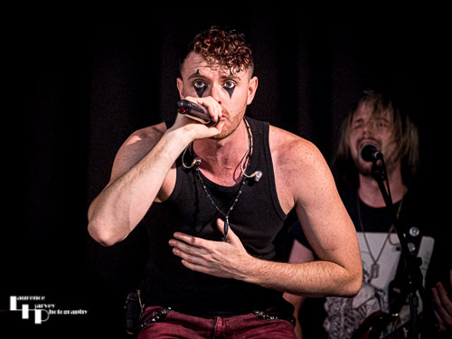 Simon Ball on vocals