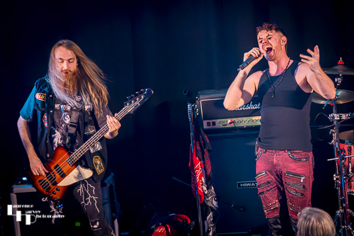 Simon Ball on vocals & Callum Mitchell on bass