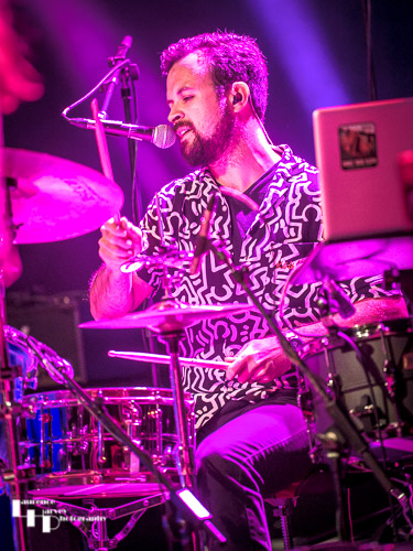 Joe Taylor on drums