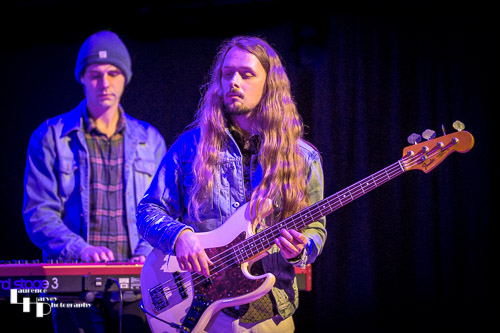 Matt Dudurym on bass