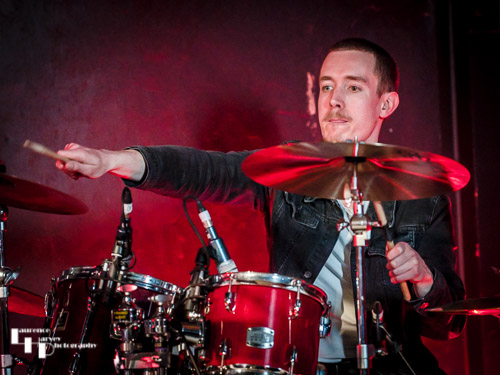 Bob Kessels on drums