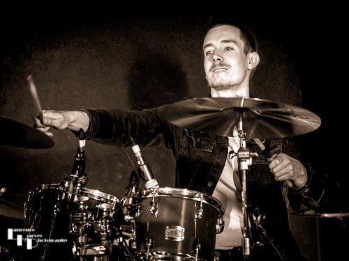 Bob Kessels on drums