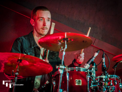 Bob Kessels on drums