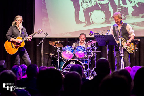 The Searchers & Hollies Experience on stage at Diss Corn Hall