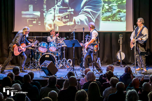The Searchers & Hollies Experience on stage at Diss Corn Hall