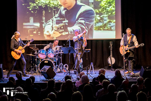 The Searchers & Hollies Experience on stage at Diss Corn Hall