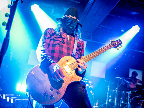 Josh Hamler on guitar