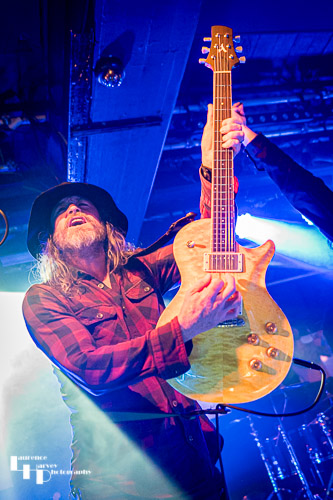 Josh Hamler on guitar