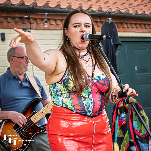 Gemma Elmes on vocals