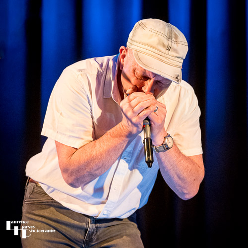 Adrian Day on harp & vocals