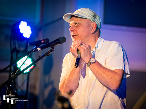 Adrian Day on harp & vocals