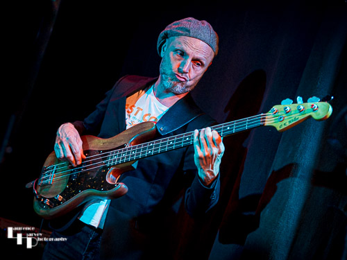 Chris Cliff on bass