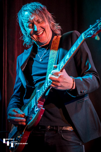 Ash Wilson on guitar