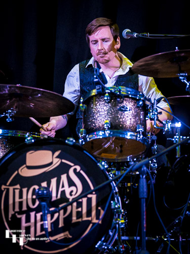 Jack Bryant on drums