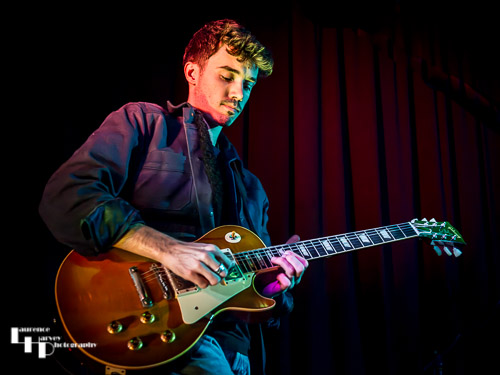 Jake Loosemore on rhythm guitar