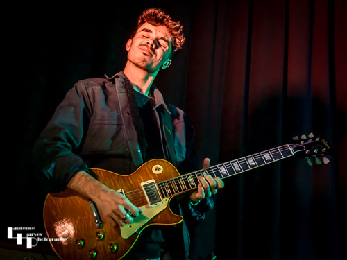 Jake Loosemore on rhythm guitar