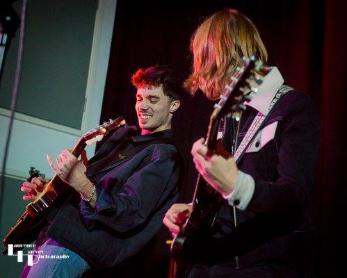 Toby Lee & Jake Loosemore on guitars