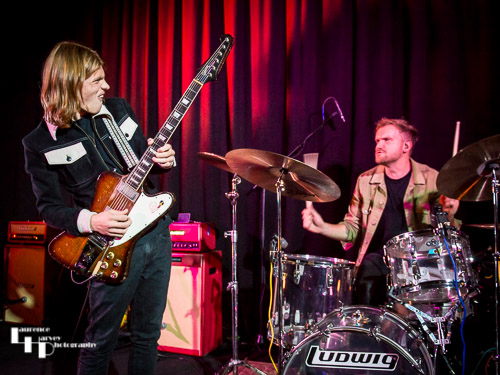 Toby Lee on vocals & lead guitar, Joe Harris on drums