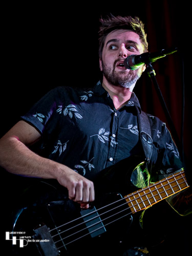 Sam Collins on bass & backing vocals