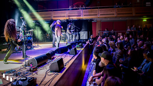 The Nocturnal Affair on stage at The Apex