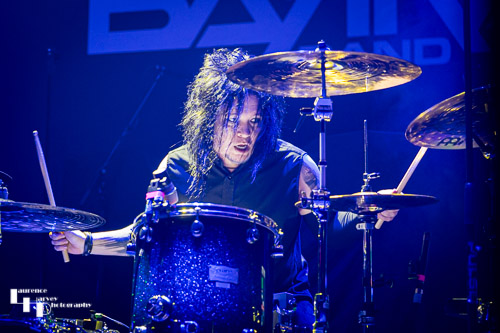 Kyle Cunningham on drums