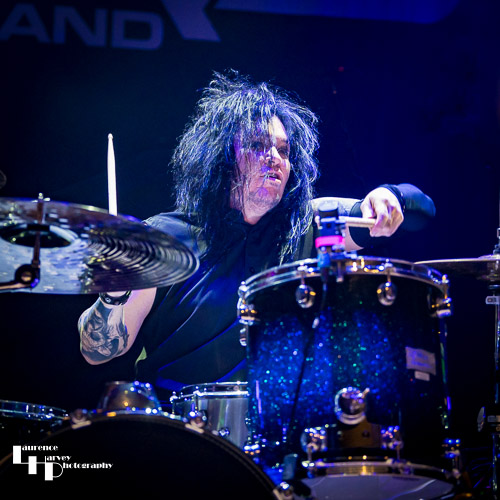 Kyle Cunningham on drums