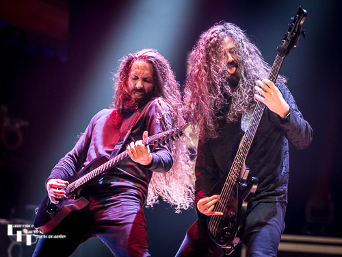 Dru Lappin on guitar, Kellen Kroll on bass