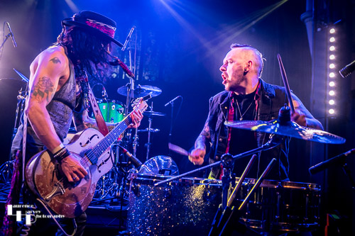 Troy Redfern on vocals & guitar, Nicky Waters on drums