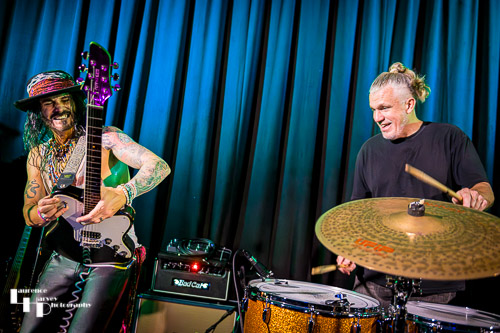 Troy Redfern on vocals & guitar, Paul Annis on drums