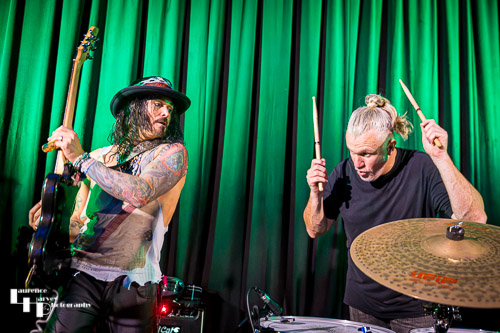 Troy Redfern on vocals & guitar, Paul Annis on drums