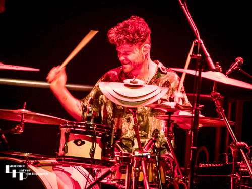 Zachariah O'Loughlin on drums