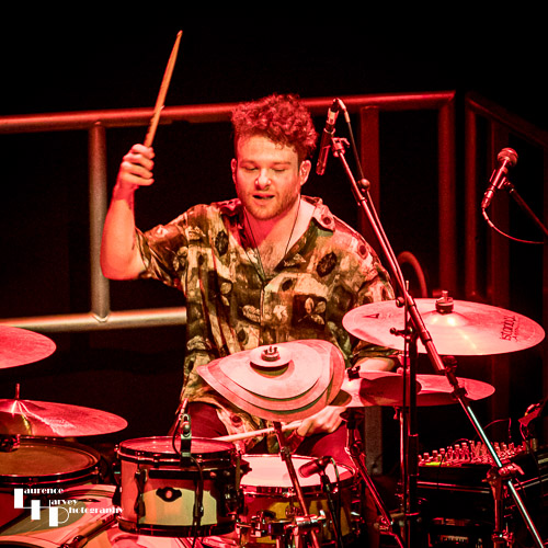 Zachariah O'Loughlin on drums