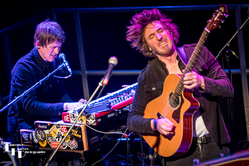 Wille Edwards on guitar & Stevie Watts on keys