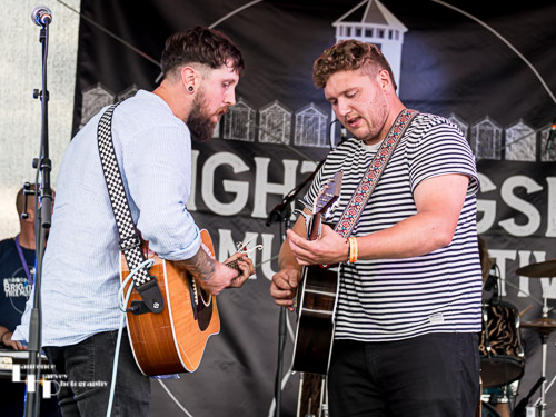 Joe Sherwood & Josh Wilson on vocals & guitar