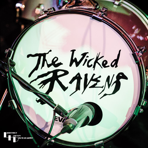 The Wicked Ravens kick drum