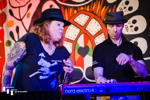 Fiona Harmon on vocals & Phil Pain on keys