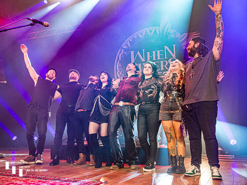 When Rivers Meet on stage at The Apex