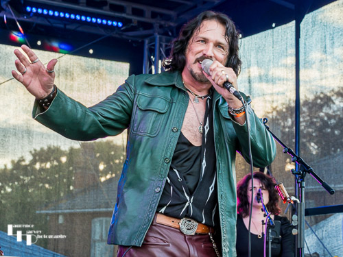 Aaron Bond on vocals