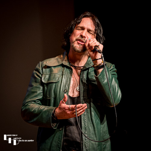 Aaron Bond on vocals