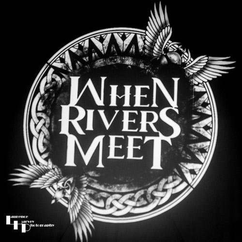 When Rivers Meet stage backdrop