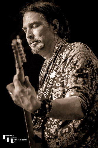 Aaron Bond on guitar & vocals