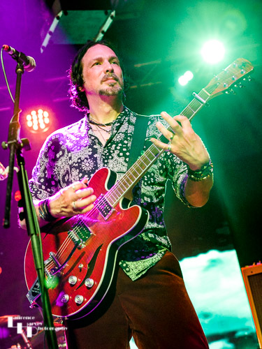 Aaron Bond on guitar & vocals