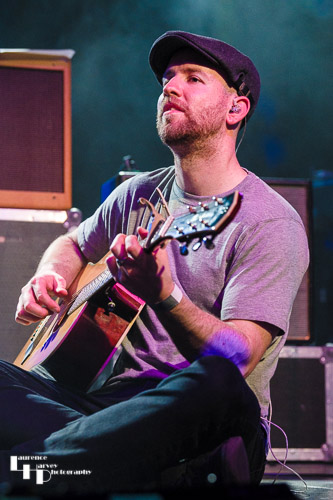 James 'Foxy' Fox on guitar