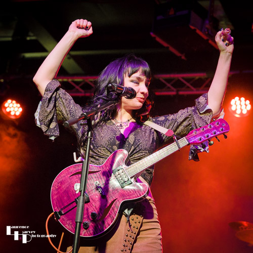 Grace Bond on guitar & vocals