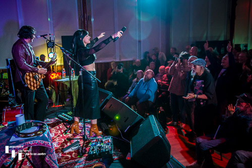 When Rivers Meet on stage at The John Peel Centre