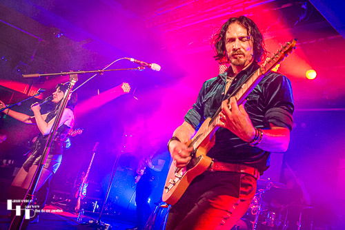 Aaron Bond on guitar & vocals