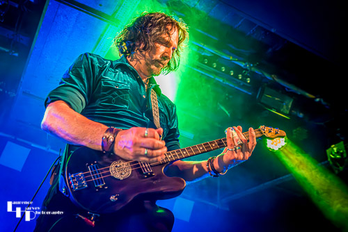 Aaron Bond on guitar & vocals