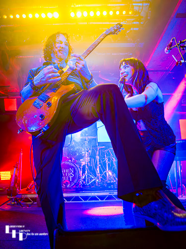 Grace Bond on vocals, Aaron Bond on guitar & vocals