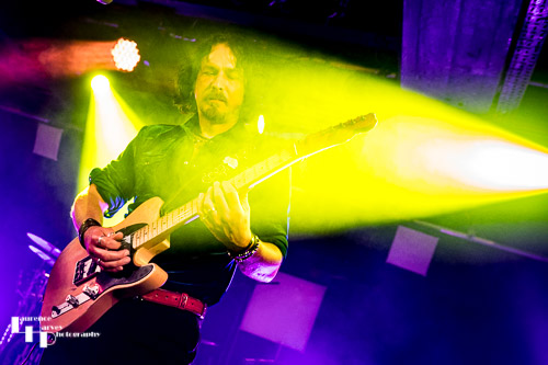 Aaron Bond on guitar & vocals