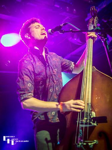 Dick Dynamite on double bass